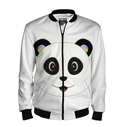 Бомбер мужской Panda, цвет: 3D-черный