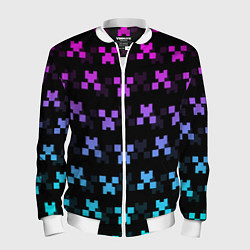 Мужской бомбер MINECRAFT CREEPER NEON
