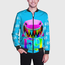 Бомбер мужской 6IX9INE, цвет: 3D-черный — фото 2
