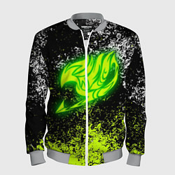 Бомбер мужской FAIRY TAIL, цвет: 3D-меланж