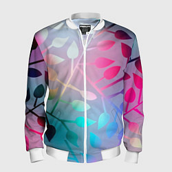 Мужской бомбер Листья