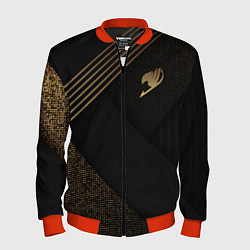 Бомбер мужской Fairy Tail, цвет: 3D-красный