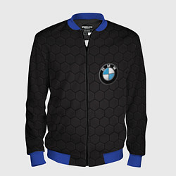 Бомбер мужской BMW, цвет: 3D-синий