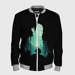 Бомбер мужской THE LAST OF US, цвет: 3D-меланж
