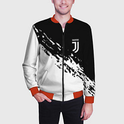 Бомбер мужской JUVENTUS, цвет: 3D-красный — фото 2
