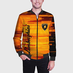 Бомбер мужской LAMBORGHINI, цвет: 3D-черный — фото 2