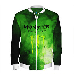 Бомбер мужской MONSTER ENERGY, цвет: 3D-белый