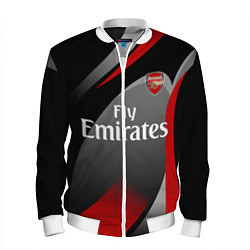 Бомбер мужской ARSENAL UNIFORM, цвет: 3D-белый