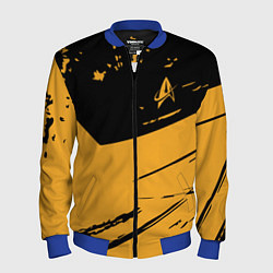 Бомбер мужской Star Trek, цвет: 3D-синий
