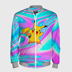Мужской бомбер Пикачу
