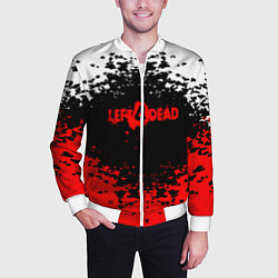 Бомбер мужской Left 4 Dead, цвет: 3D-белый — фото 2