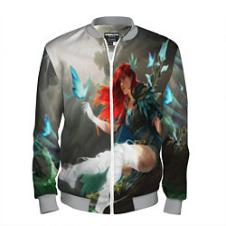 Бомбер мужской Windranger Dota, цвет: 3D-меланж