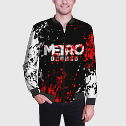 Бомбер мужской METRO EXODUS, цвет: 3D-черный — фото 2