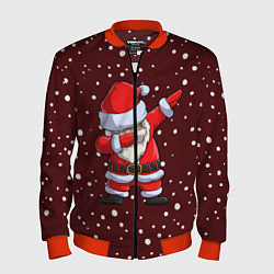 Бомбер мужской Dab-Santa, цвет: 3D-красный