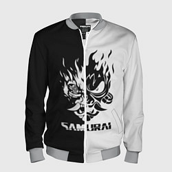 Бомбер мужской SAMURAI, цвет: 3D-меланж