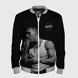 Бомбер мужской NILETTO, цвет: 3D-меланж