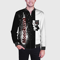 Бомбер мужской Monokuma, цвет: 3D-черный — фото 2