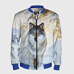 Мужской бомбер Я зимой