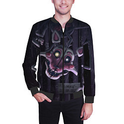 Бомбер мужской Фантайм Фокси, цвет: 3D-черный — фото 2