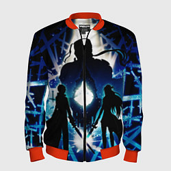 Бомбер мужской Sword Art Online Кирито Асуна, цвет: 3D-красный