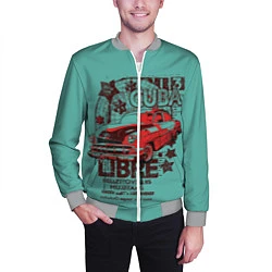 Бомбер мужской CUBA CAR, цвет: 3D-меланж — фото 2