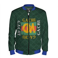 Бомбер мужской GACHI GUCCI, цвет: 3D-синий