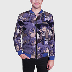 Бомбер мужской Рокси Мигурдиа, цвет: 3D-синий — фото 2