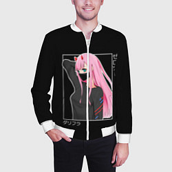 Бомбер мужской Zero Two, цвет: 3D-белый — фото 2