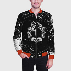Бомбер мужской 7 СМЕРТНЫХ ГРЕХОВ МЕЛИОДАС, цвет: 3D-красный — фото 2