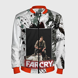 Бомбер мужской FARCRY WOLF, цвет: 3D-красный