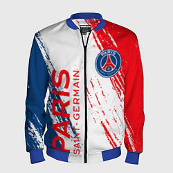 Бомбер мужской ФК ПСЖ FC PSG PARIS SG, цвет: 3D-синий