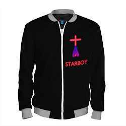Бомбер мужской STARBOY - The Weeknd, цвет: 3D-меланж