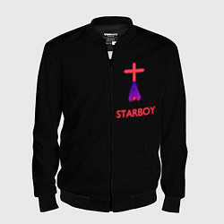 Бомбер мужской STARBOY - The Weeknd, цвет: 3D-черный