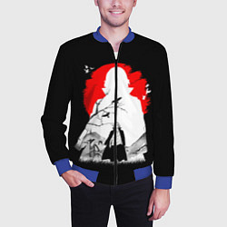 Бомбер мужской MIkki токийские мстители микки, цвет: 3D-синий — фото 2