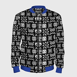Бомбер мужской Geometry Dash: Cubes, цвет: 3D-синий