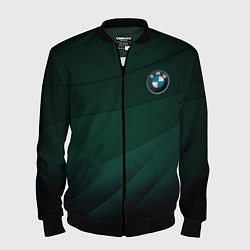 Бомбер мужской GREEN BMW, цвет: 3D-черный
