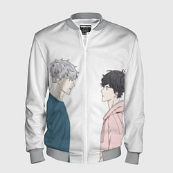 Мужской бомбер Хэ Бом и Тэ Сон