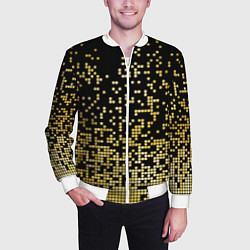 Бомбер мужской Fashion Pattern 2028, цвет: 3D-белый — фото 2