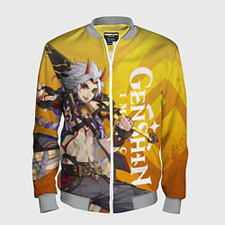 Бомбер мужской ARATAKI ITTO GEO, цвет: 3D-меланж