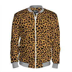 Бомбер мужской Леопард Leopard, цвет: 3D-меланж