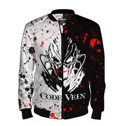 Бомбер мужской Code Vein Logo, цвет: 3D-черный
