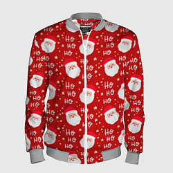 Бомбер мужской САНТА КЛАУС НОВЫЙ ГОД, цвет: 3D-меланж