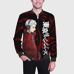 Бомбер мужской ТАКАШИ МИЦУЯ ТОСВА, цвет: 3D-черный — фото 2