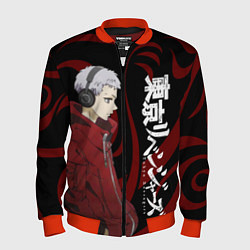 Бомбер мужской ТАКАШИ МИЦУЯ ТОСВА, цвет: 3D-красный