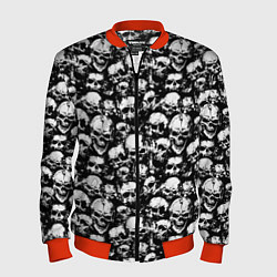 Мужской бомбер Screaming skulls