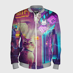 Бомбер мужской Stray, цвет: 3D-меланж