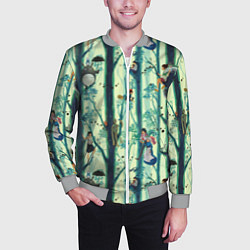 Бомбер мужской Ghibli All, цвет: 3D-меланж — фото 2