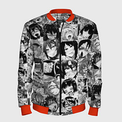 Бомбер мужской AHEGAO - АХЕГАО, цвет: 3D-красный