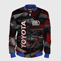 Мужской бомбер Toyota тойота abstraction
