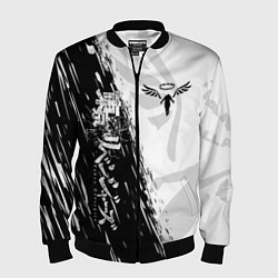 Бомбер мужской WALHALLA TEAM LOGO BLACK ТОКИЙСКИЕ МСТИТЕЛИ, цвет: 3D-черный